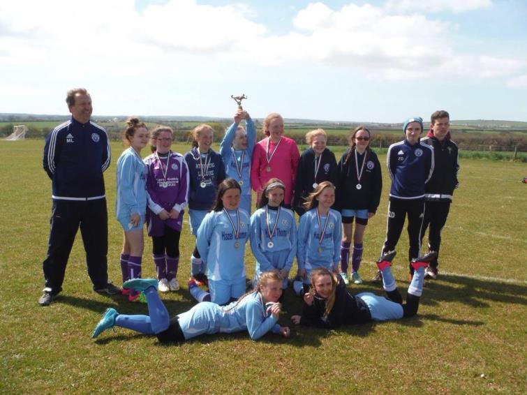 Fishguard Sports Girls football triumph
